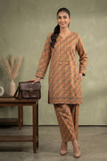 Amber Leaf Printed Shirt With Farshi Shalwar Bayashma 