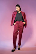 Maroon Tropical 2 Piece Bayashma 