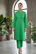 Elegant Green 2-Piece Casual Suit Bayashma 