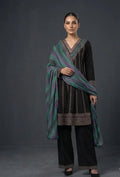 Black embraied 3pc Bayashma 