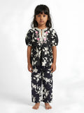 EMBROIDED FLORAL | BLACK SORCE KIDS 