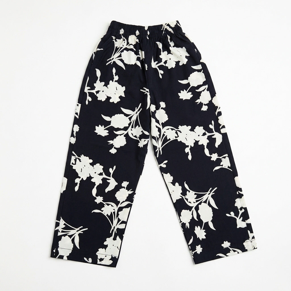 EMBROIDED FLORAL | BLACK SORCE KIDS 