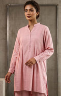 Dusty Rose Pintuck Co-ord Set Bayashma 