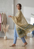 2 Piece Sky Blue Shirt with Dupatta Bayashma 
