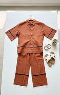 Orange Co-Ord Set Bayashma 