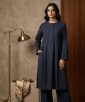Midnight Dotted Pleated Tunic & Palazzo Set Bayashma 